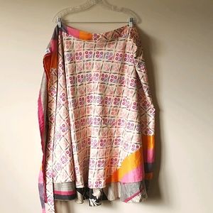 🔥 Sari Reversible Wrap Skirt